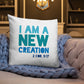 New Creation Throw Pillow - 22" x 22"