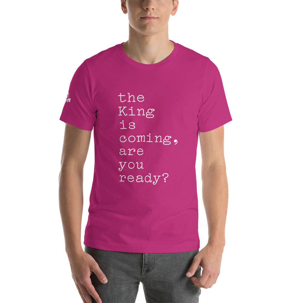 The King is Coming - Adult Tee
