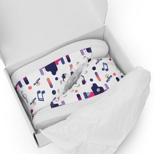 2nd Edition: Women's high top canvas shoes