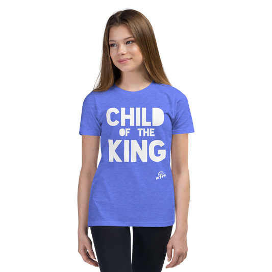 Child of the King Youth Tee in columbia blue