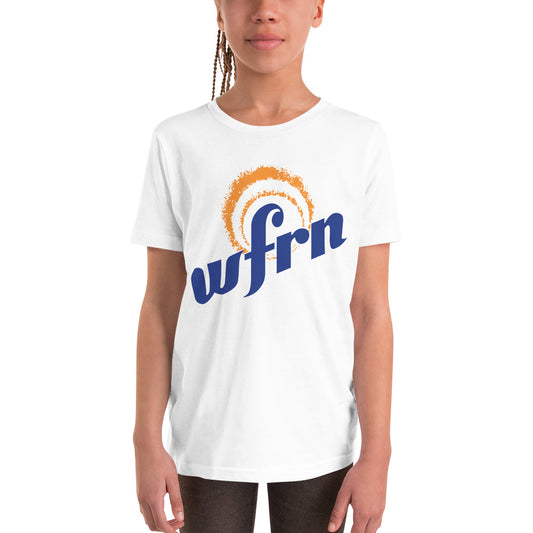 Classic WFRN Logo - Youth Tee in white